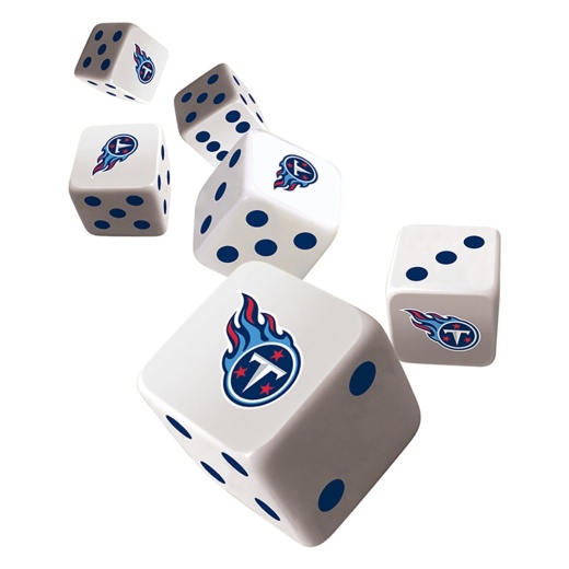 Tennessee Titans Dice Set - Officially Licensed NFL Team Dice