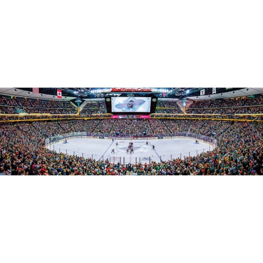Minnesota Wild 1000 Piece Panoramic Jigsaw Puzzle