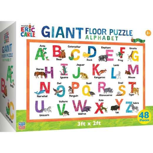 World Of Eric Carle - Alphabet 48 Piece Floor Jigsaw Puzzle
