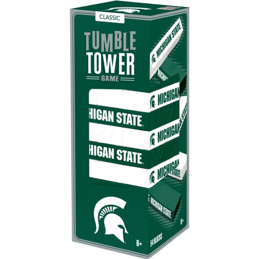 Michigan State Spartans Tumble Tower Game