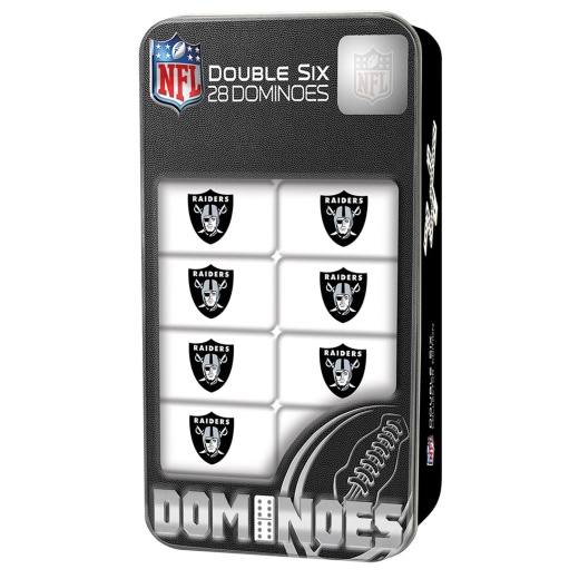 Las Vegas Raiders MasterPieces Dominoes Set