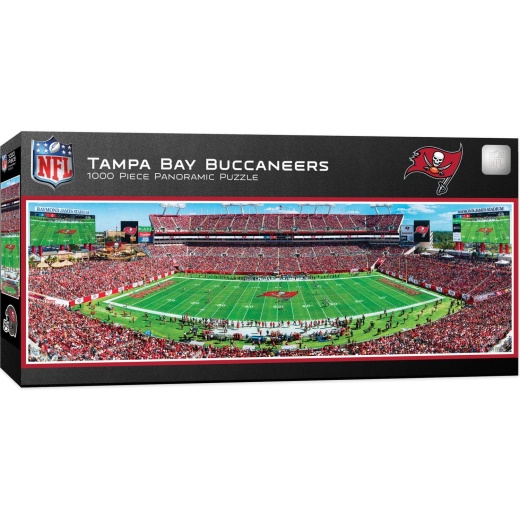 Tampa Bay Buccaneers 1000 Piece Panoramic Jigsaw Puzzle - MasterPieces