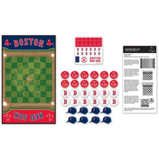 MasterPieces MLB Boston Red Sox Checkers Board Game