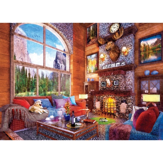 Time Away - Luxury View 1000 Piece Jigsaw Puzzle by Masterpieces