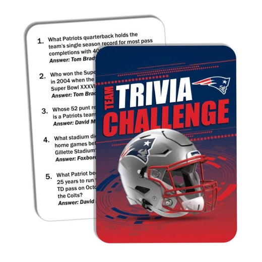 New England Patriots Trivia Challenge Game