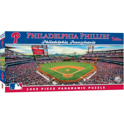 Philadelphia Phillies 1000 Piece Panoramic Jigsaw Puzzle