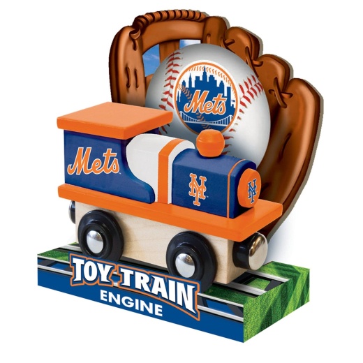 New York Mets Toy Train Engine - Perfect for Young MLB Fans