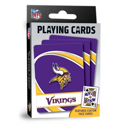 Minnesota Vikings Playing Cards - 54 Card Deck