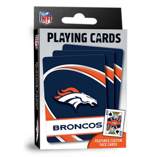 Denver Broncos Playing Cards - 54 Card Deck