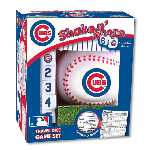 Chicago Cubs Shake N' Score Dice Game