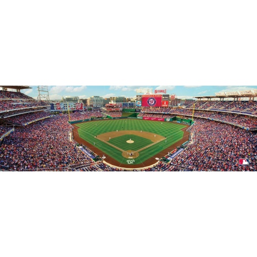 Washington Nationals - 1000 Piece Panoramic Jigsaw Puzzle