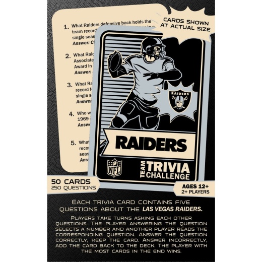 Las Vegas Raiders Trivia Challenge: Prove Your Knowledge!