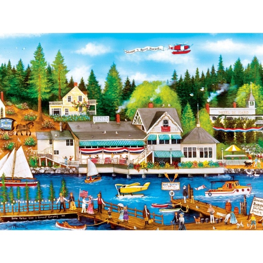 MasterPieces Homegrown - Roche Harbor 750 Piece Jigsaw Puzzle