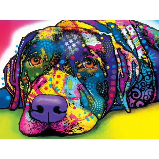 Dean Russo - My Dog Blue 300 Piece Ez Grip Jigsaw Puzzle