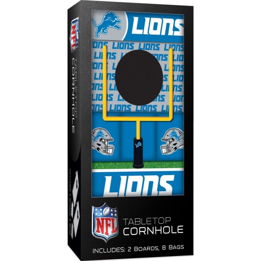 Detroit Lions - Nfl Tabletop Cornhole