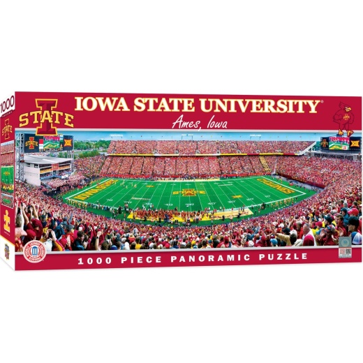 Iowa State Cyclones 1000 Piece Panoramic Jigsaw Puzzle