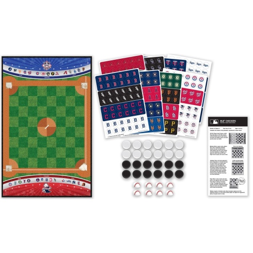 MasterPieces MLB Checkers Board Game