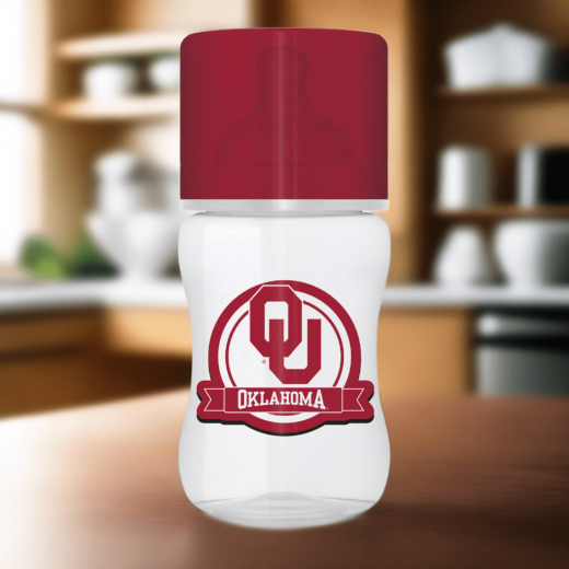 Oklahoma Sooners Baby Bottle 9Oz - MasterPieces Officially Licensed Product
