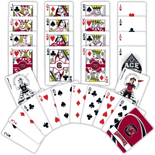 South Carolina Gamecocks Playing Cards - 54 Card Deck
