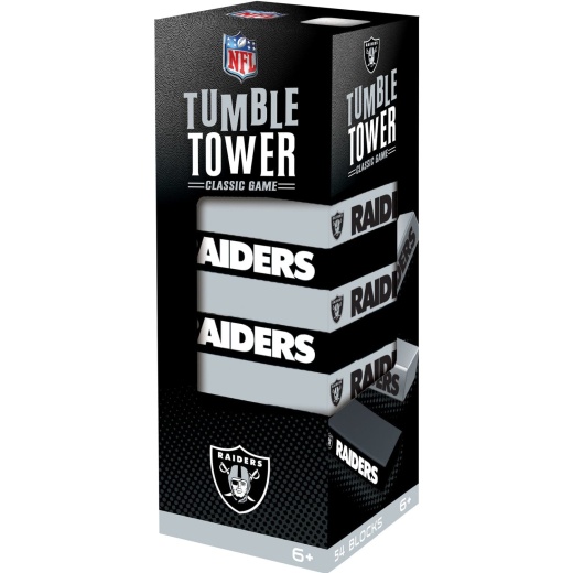 Las Vegas Raiders Tumble Tower Game