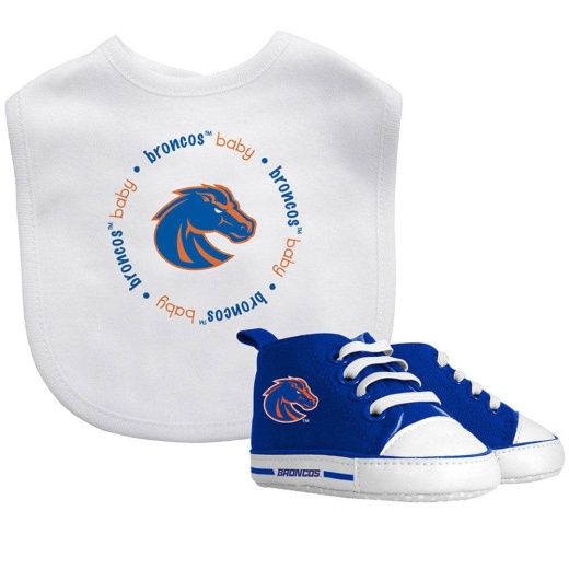 Boise State Broncos 2-Piece Baby Gift Set