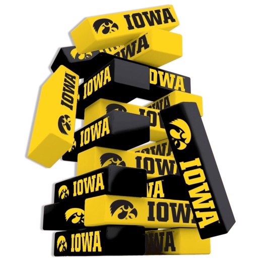 Iowa Hawkeyes Tumble Tower – Ultimate Team Game
