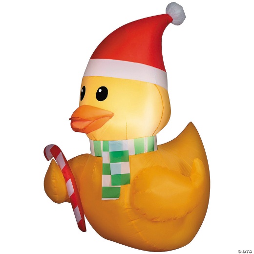 42" Airblown® Inflatable Christmas Duck Outdoor Yard Decoration