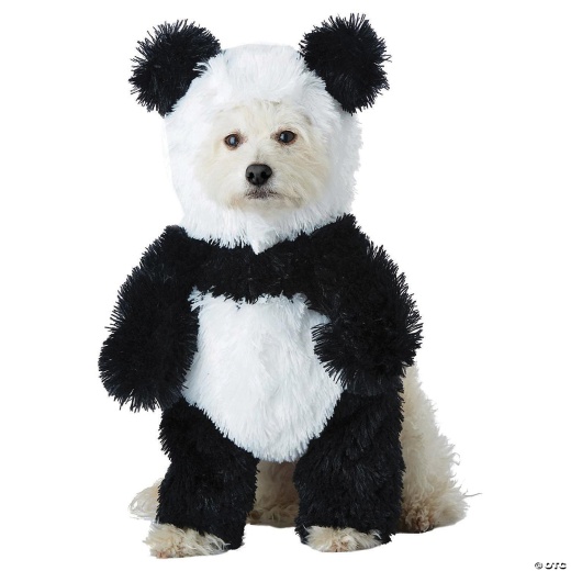 Panda Pouch Dog Costume - Small