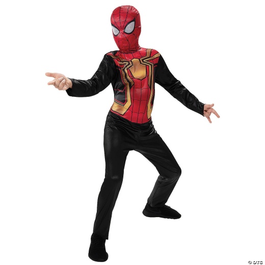 Kids' Value Integrated Suit Spider-Man Costume - Medium 8-10