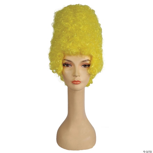 Bargain Beehive Wig Yellow Kaf 2 - Buy Online Today!