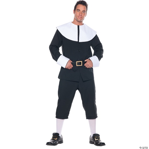 Men's Pilgrim Costume - Step into the World of Colonial America