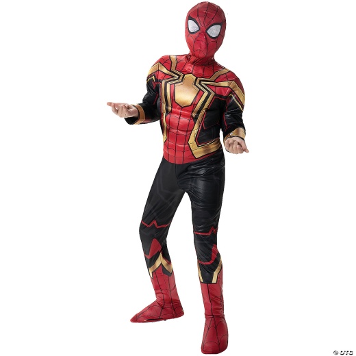 Kids Qualux Integrated Suit Spider-Man Costume 12-14