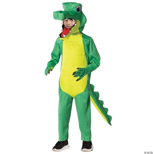 Kids Alligator Costume 4-6