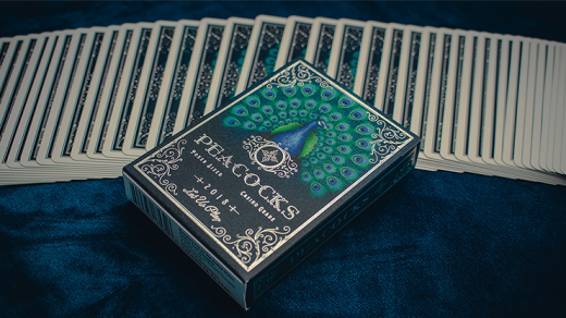 Limited Edition Peacocks Playing Cards By Rocsana Thompson
