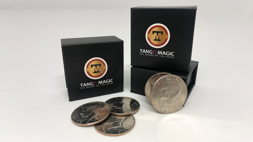 Perfect Shell Coin Set Half Dollar by Tango Magic - Trick