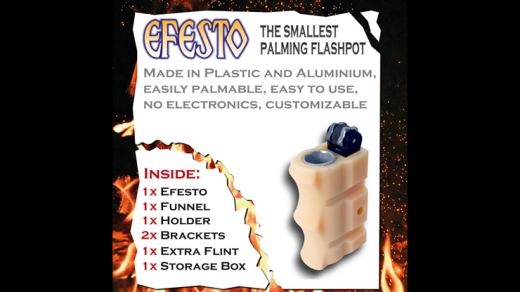 EFESTO Flash Pot by Creativity Lab - Add Magic to Your Performances
