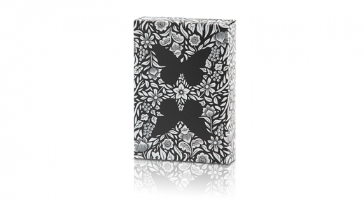 Limited Edition Butterfly Playing Cards (Black And Silver) By Ondrej Psenicka