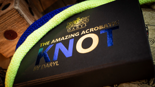 Amazing Acrobatic Knot With Extra Knot Blue And Yellow by Daryl