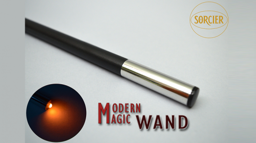 Modern Light Wand Red By Sorcier Magic