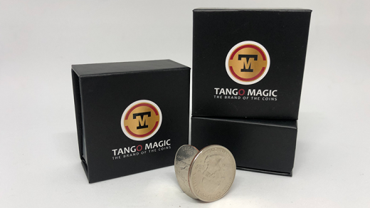 Flipper Coin Pro Elastic System Quarter Dollar (D0148) By Tango