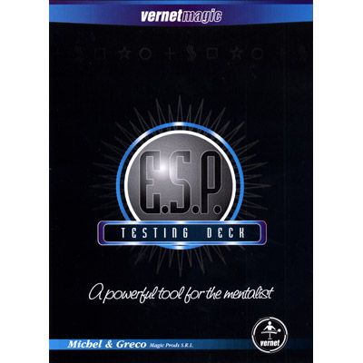 Esp Testing Deck (Marked W/Routines) By Vernet - Tricks