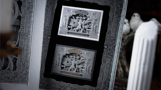 Halidom Silver Sacred By Ark Playing Cards