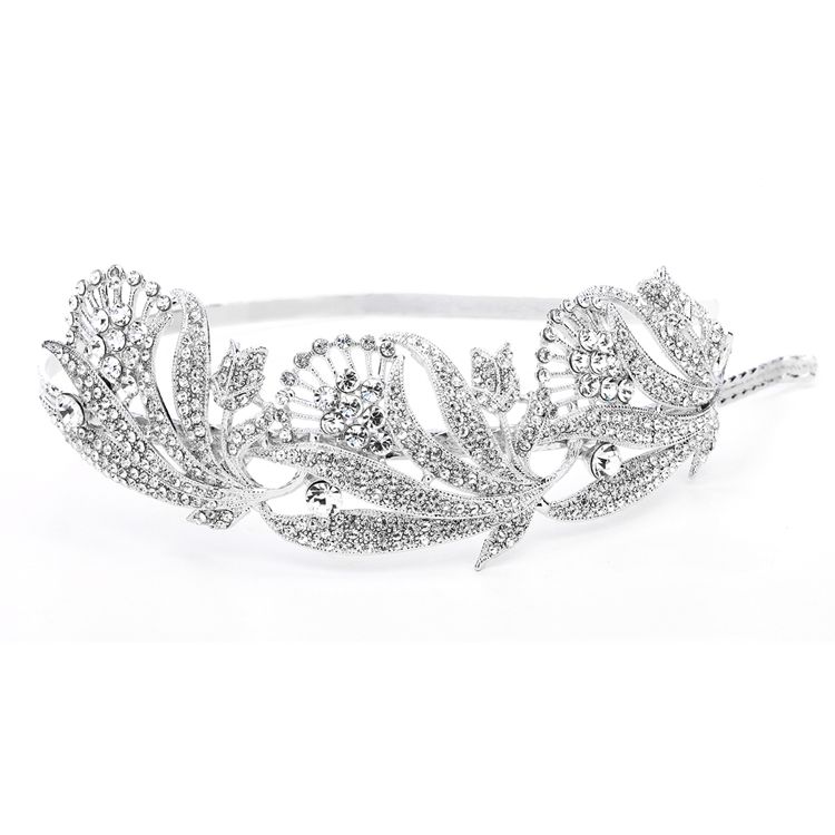 Breathtaking Art Nouveau Bridal Headband
