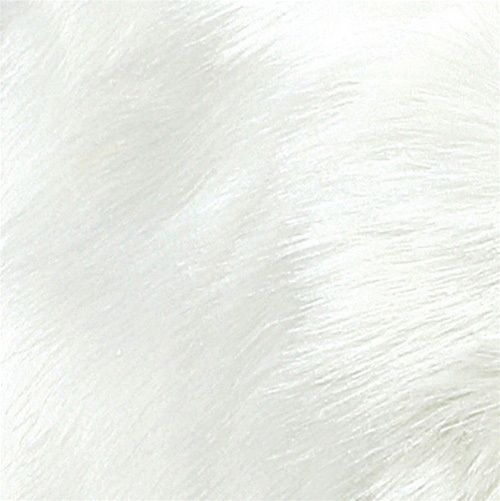 Faux Fur Bridal Wrap With Pure White Fox