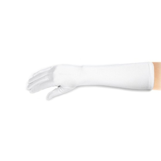 Children's Satin Elbow Gloves