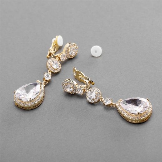 Bridal Gold Earrings With Price