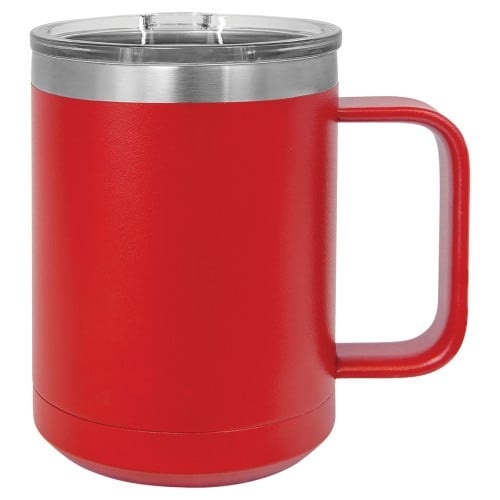 15 Ounce Red Polar Camel Stainless Steel, Double Wall Vacuum Mug