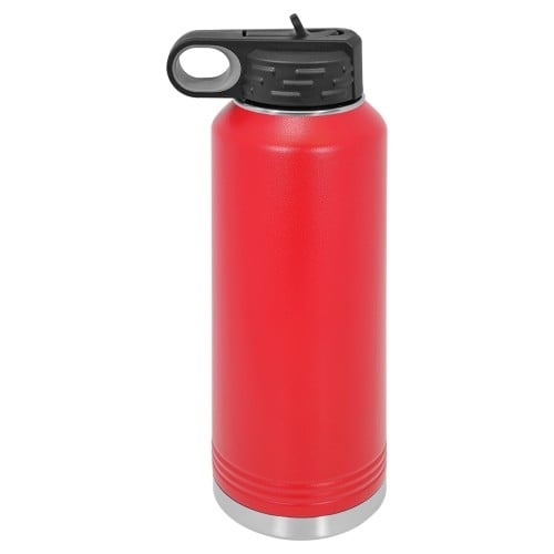 40 Ounce Stainless Steel Red Polar Camel Water Bottle