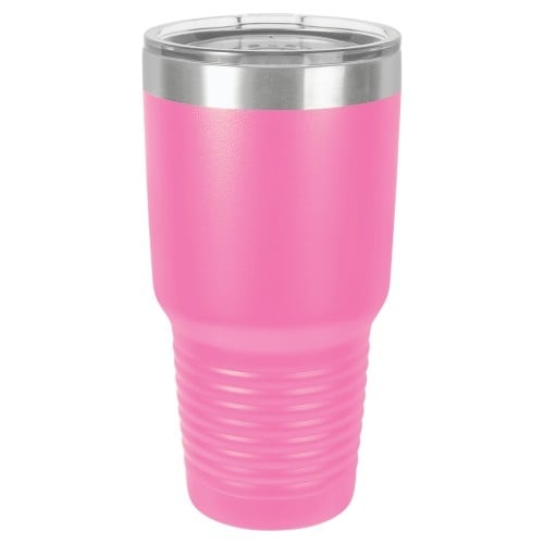 30 Ounce Stainless Steel Pink Polar Camel Tumblers With Lid