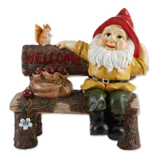Garden Gnome Greeting Sign - Buy Online from Summerfield Terrace
